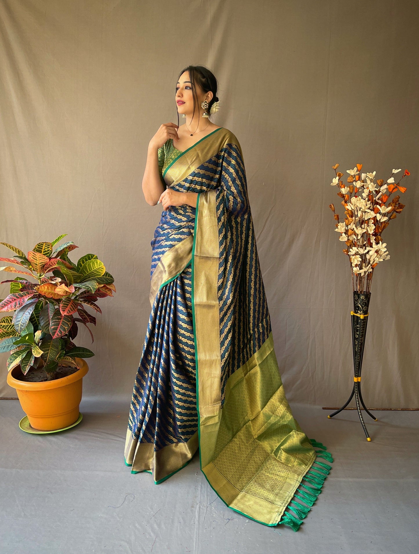 Blue Beautiful Patola Sarees