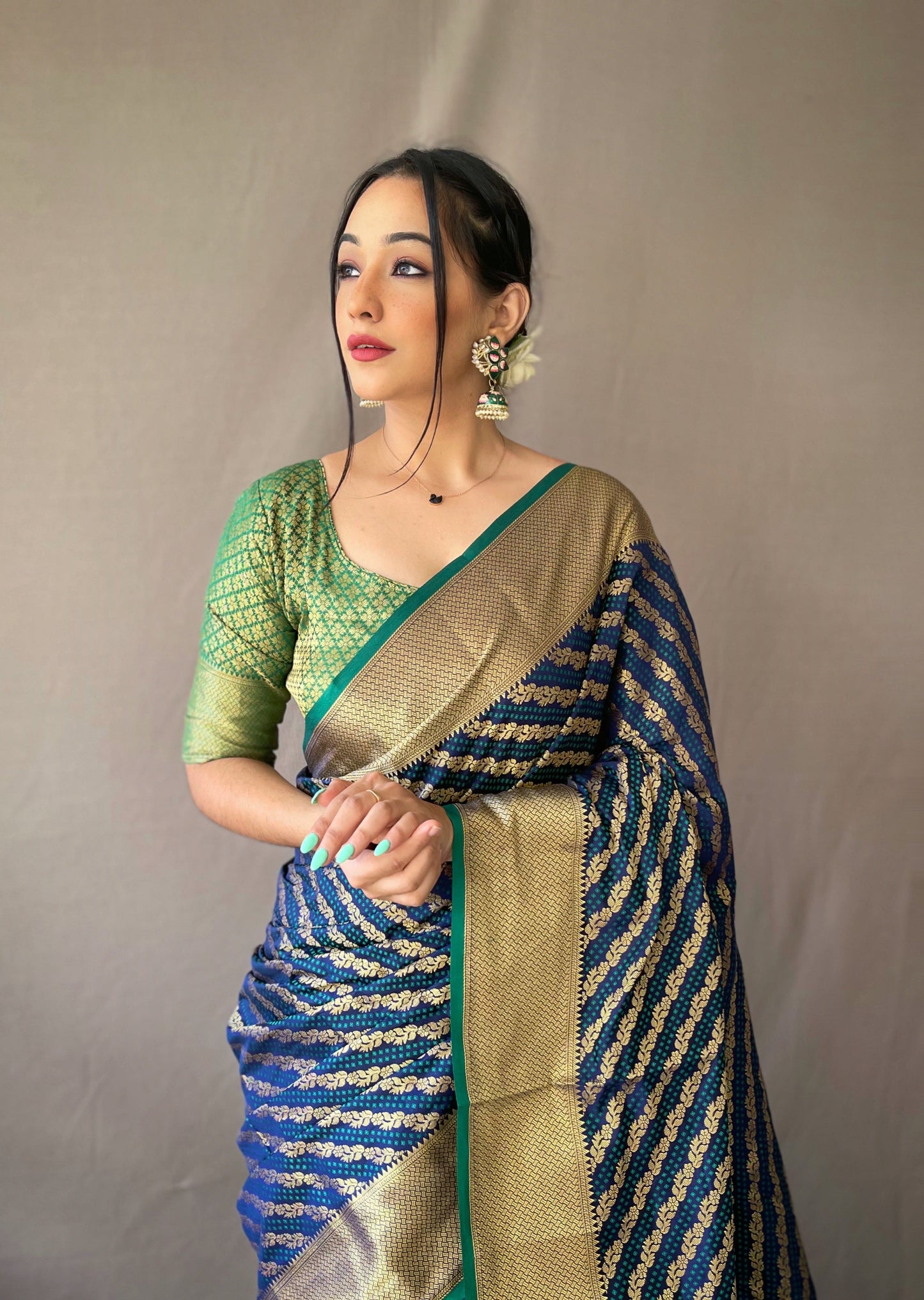 Blue Beautiful Patola Sarees