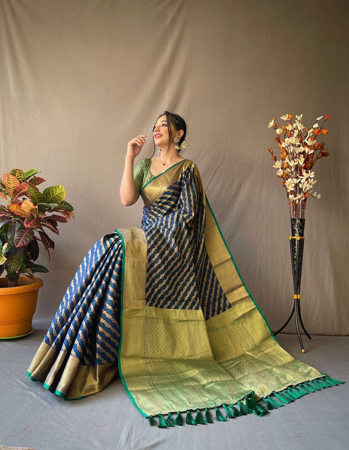 Blue Beautiful Patola Sarees